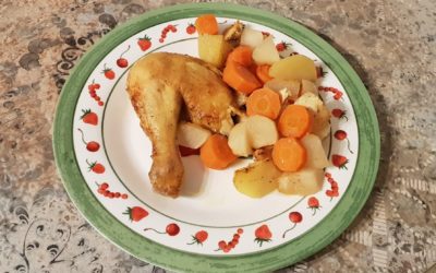 Poulet et petits légumes façon thaï